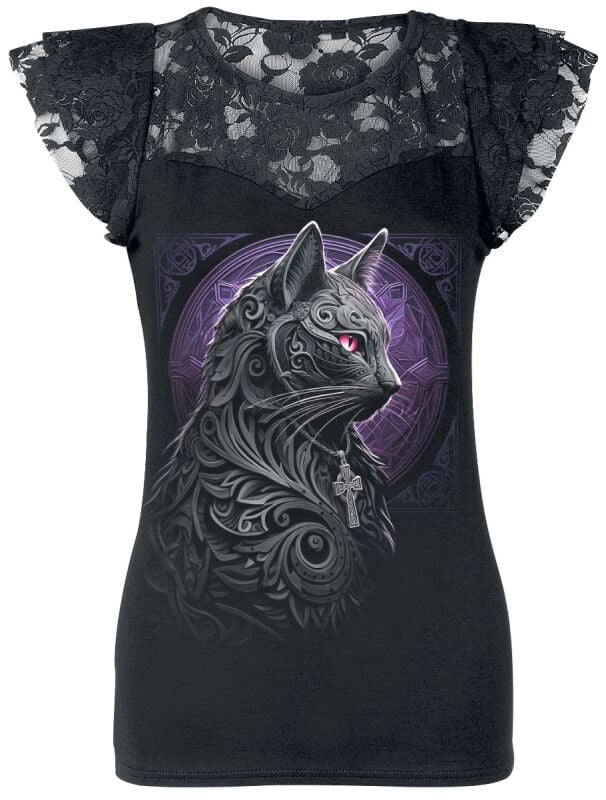 5056711214767 - Celtic Whiskers T-Shirt schwarz in M