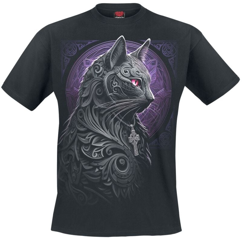 5056711214804 - Celtic Whiskers T-Shirt schwarz in XXL