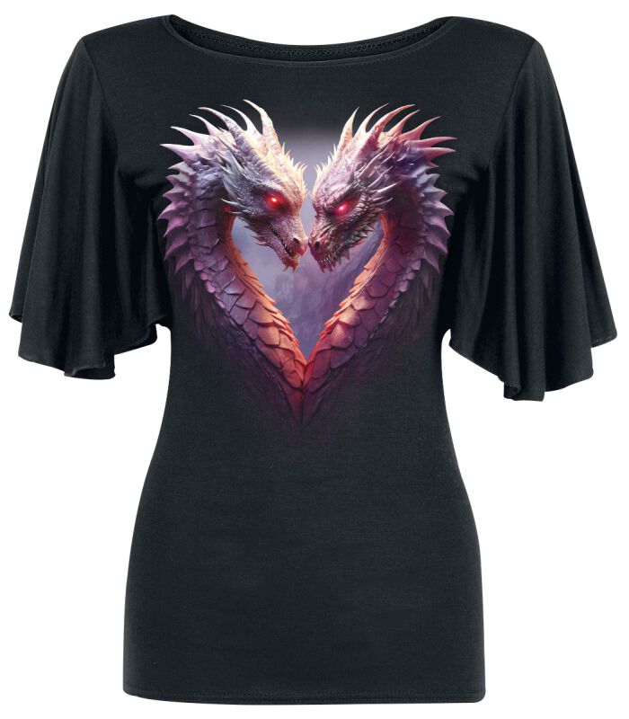 5056711214873 - Heart Of Dragon T-Shirt schwarz in XXL