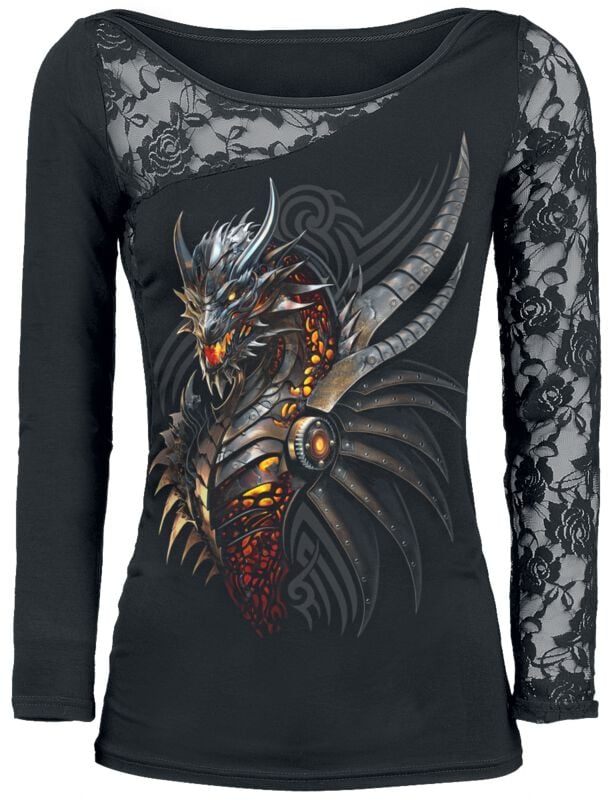 5056711225930 - Razor Back Langarmshirt schwarz in L