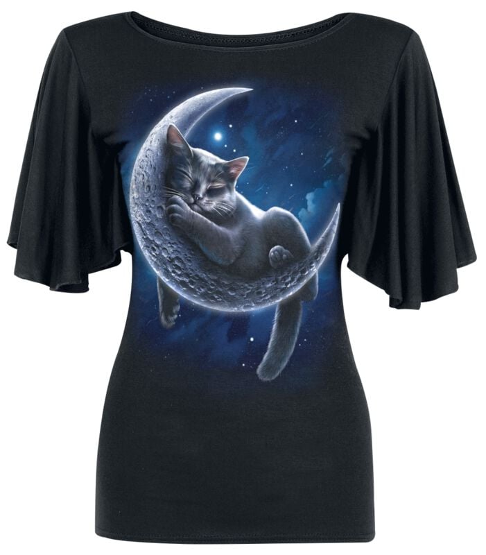 5056711228757 - Velvet Moon T-Shirt schwarz in 4XL