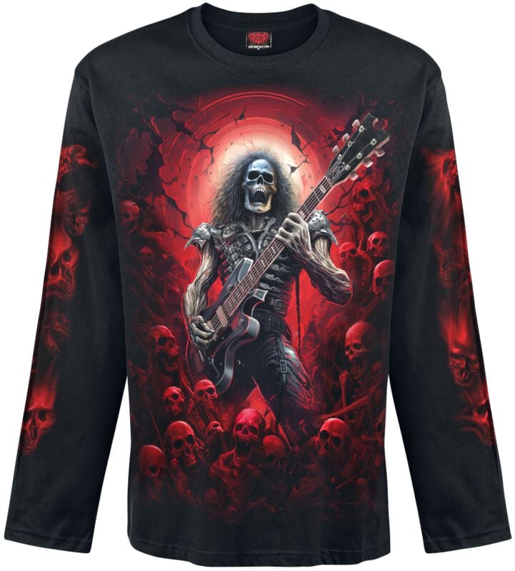 5056711229396 - Tomb Of Rock Langarmshirt schwarz in XXL