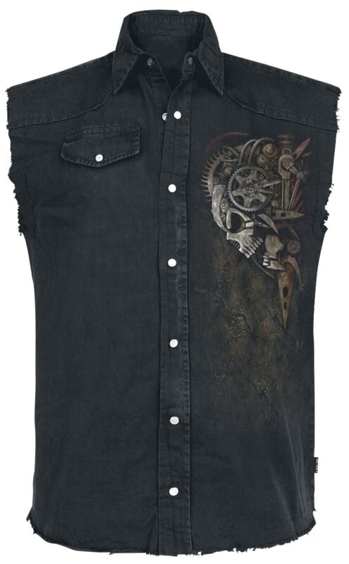 5056711232464 - Diesel Punk Weste schwarz in 4XL 5056711232464 - Diesel Punk Weste schwarz in 4XL