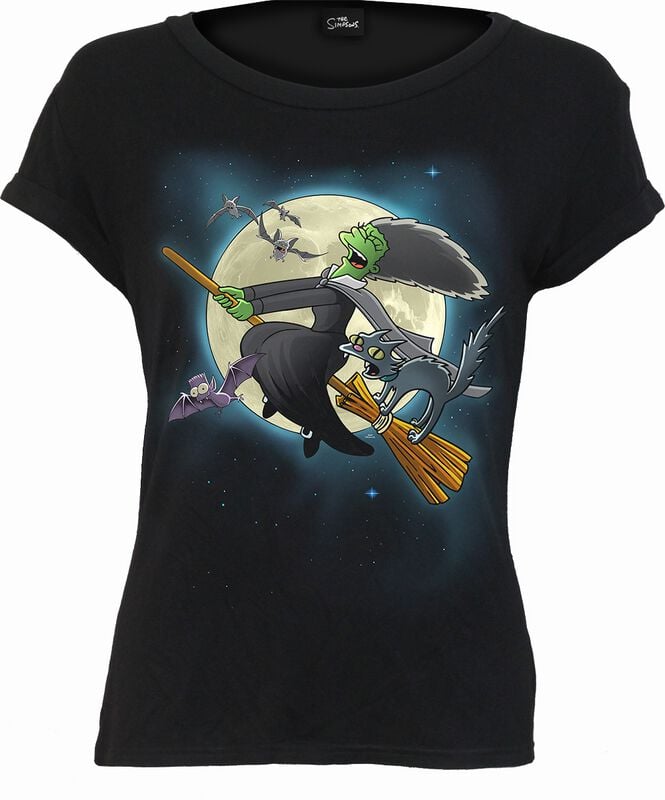 5056711233744 - Marge Witch T-Shirt schwarz in S