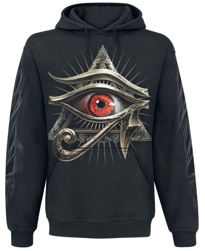 5056711234949 - Evil Eye - Hoodie Kapuzenpullover schwarz in L
