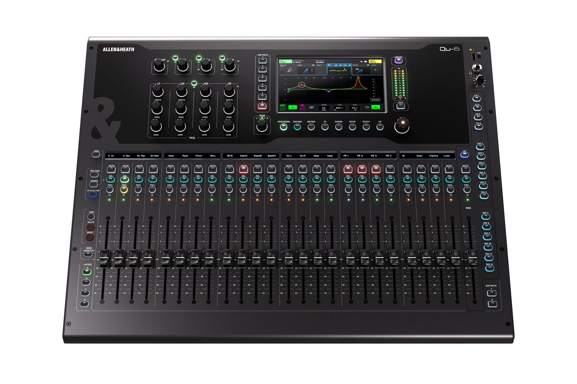 5056756901967 - QU-6 38-Kanal Digitalmixer