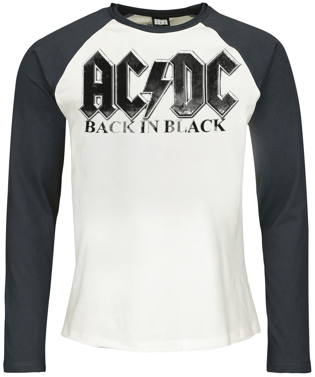 5056770005771 - AC DC Amplified Collection - Back In Black Langarmshirt multicolor in S