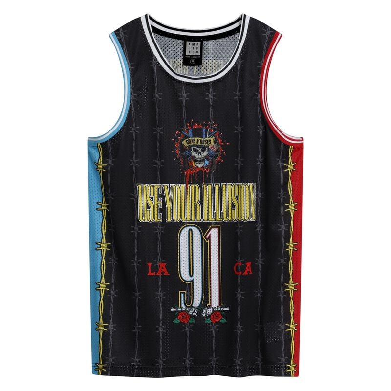 5056770035433 - Guns N Roses Amplified Collection - Dust N Bones B Ball Trikot multicolor in XL 5056770035433 - Guns N Roses Amplified Collection - Dust N Bones B Ball Trikot multicolor in XL