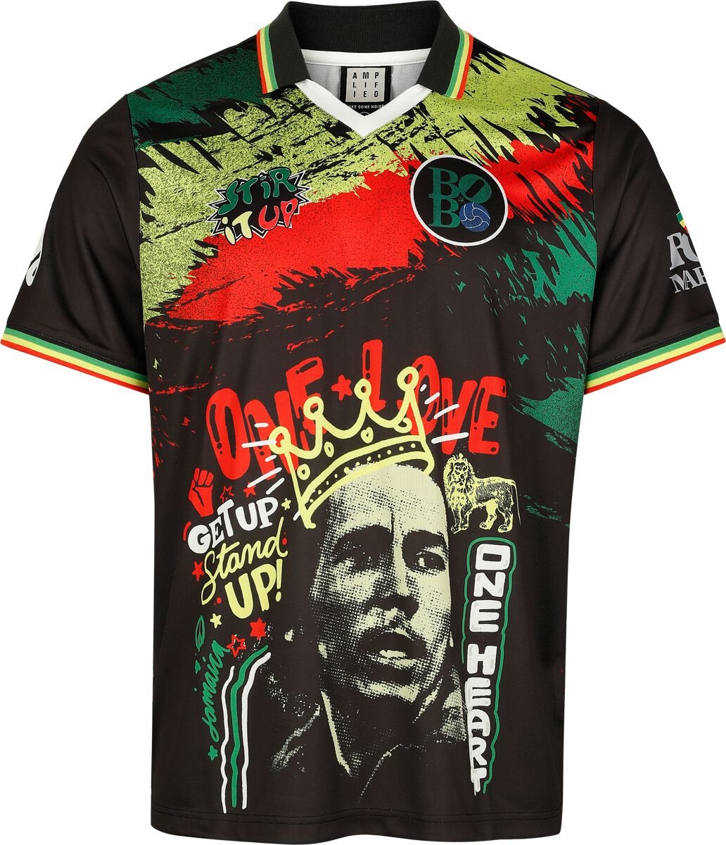 5056770036812 - Amplified Collection - One Love Rock FC Trikot multicolor in 4XL