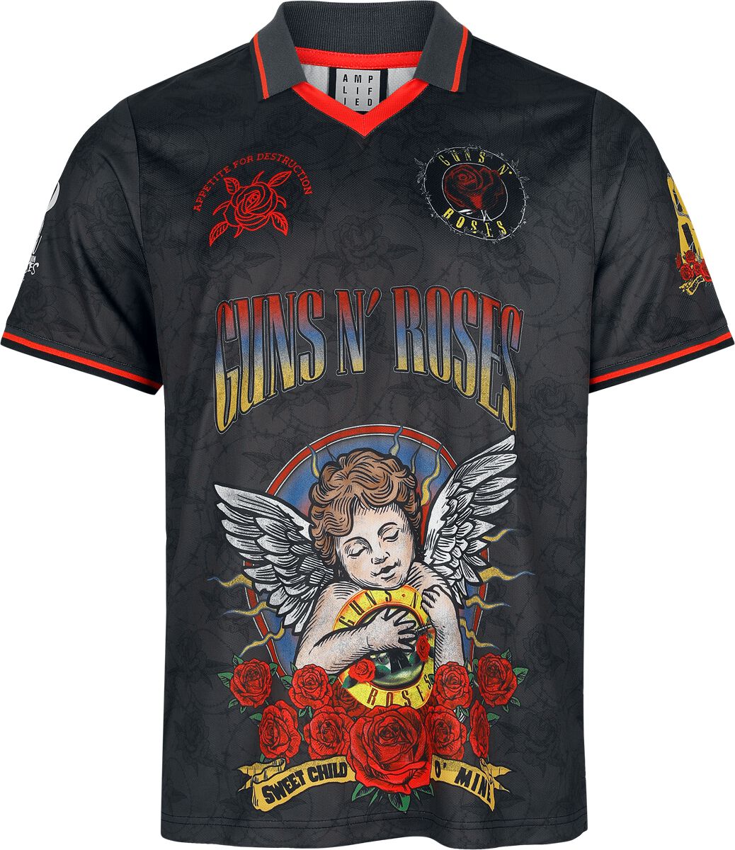 5056770036904 - Guns N Roses Amplified Collection - Sweet Child O Mine Rock FC Trikot multicolor in 4XL 5056770036904 - Guns N Roses Amplified Collection - Sweet Child O Mine Rock FC Trikot multicolor in 4XL