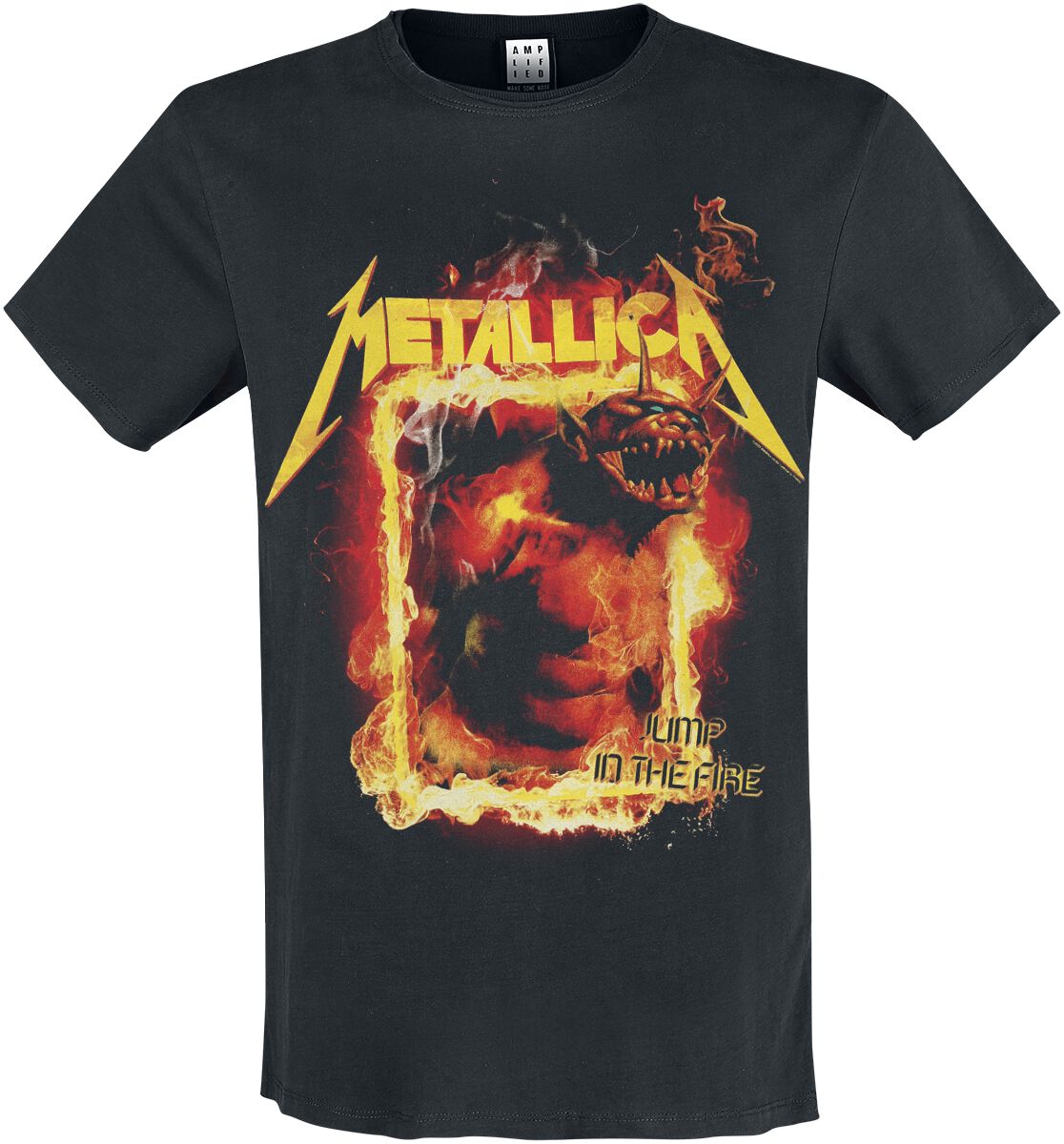 5056770082697 - Metallica Amplified Collection - Jump In The Fire T-Shirt schwarz in 3XL 5056770082697 - Metallica Amplified Collection - Jump In The Fire T-Shirt schwarz in 3XL