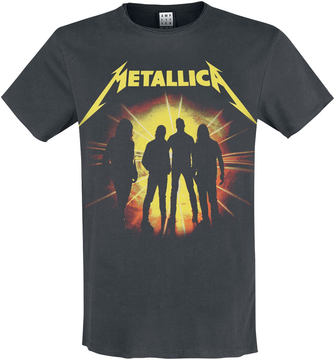 5056770083090 - Metallica Amplified Collection - Strobes T-Shirt charcoal in XL