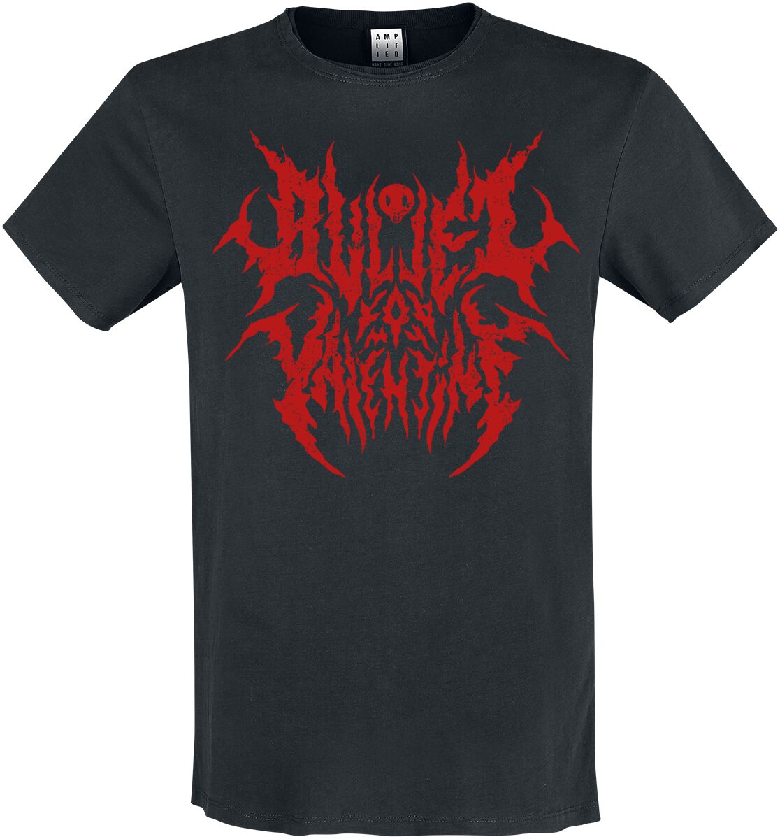 5056770084950 - Amplified Collection - Black Metal Font T-Shirt schwarz in S