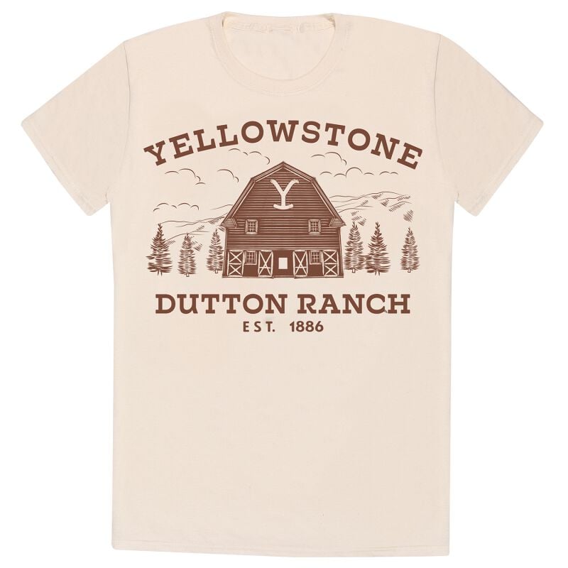 5056811500173 - Dutton Ranch T-Shirt sand in S