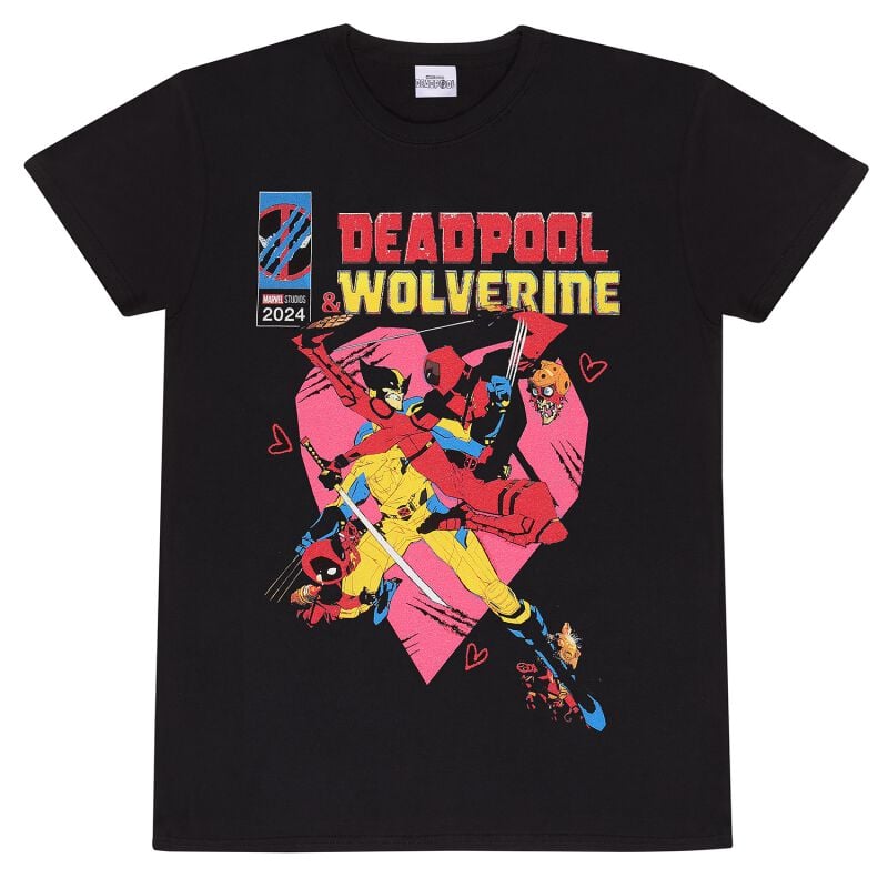 5056811510219 - 3 - & Wolverine - True Love T-Shirt schwarz in S