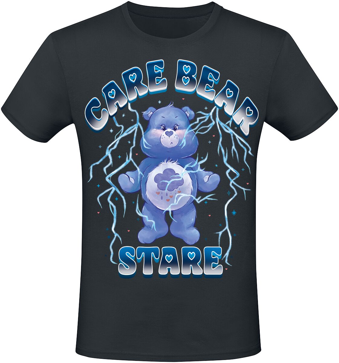 5056811510738 - Care Bears - Stare Trikot schwarz in L 5056811510738 - Care Bears - Stare Trikot schwarz in L