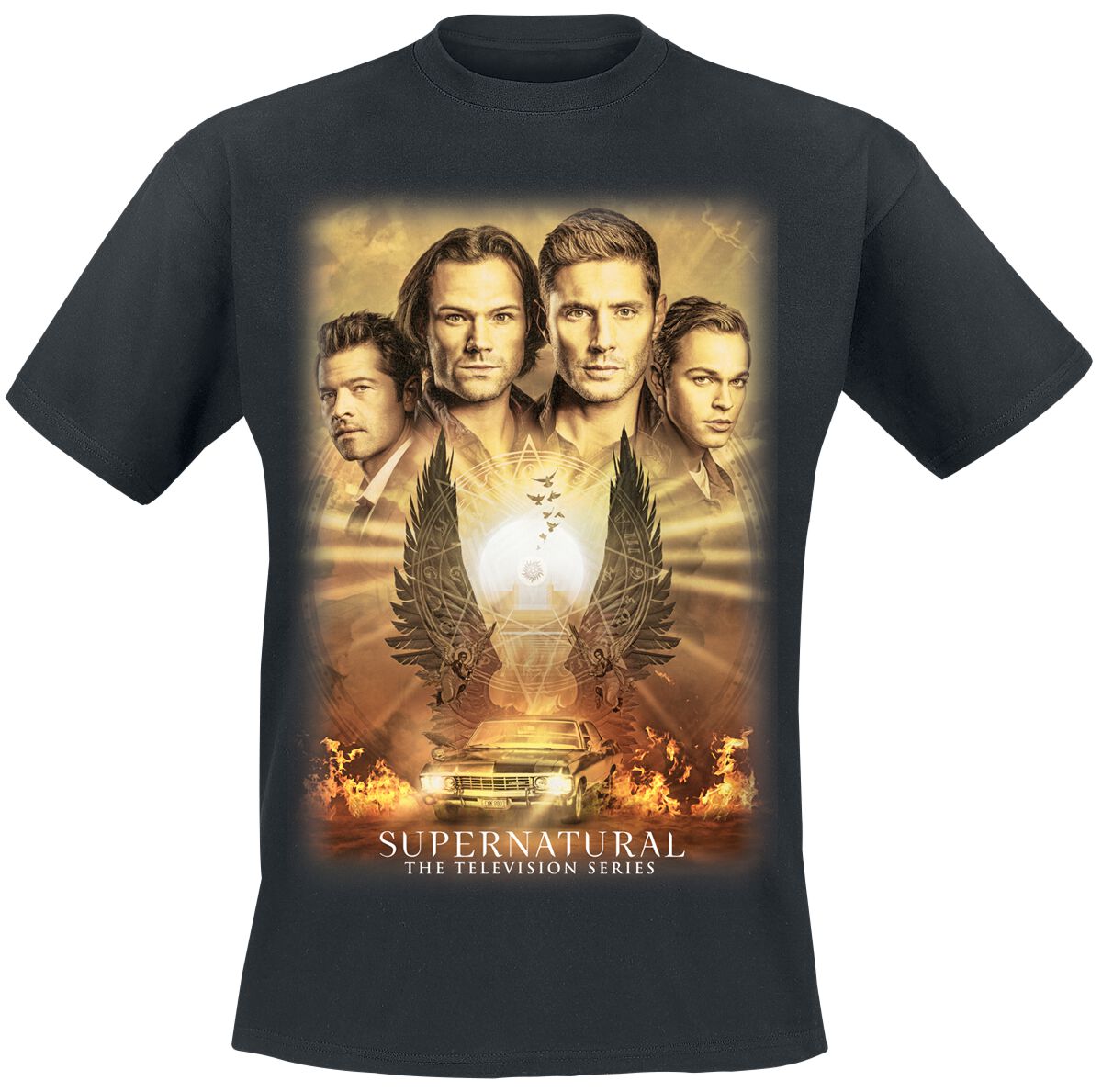 5056811510875 - Key Art T-Shirt schwarz in M 5056811510875 - Key Art T-Shirt schwarz in M