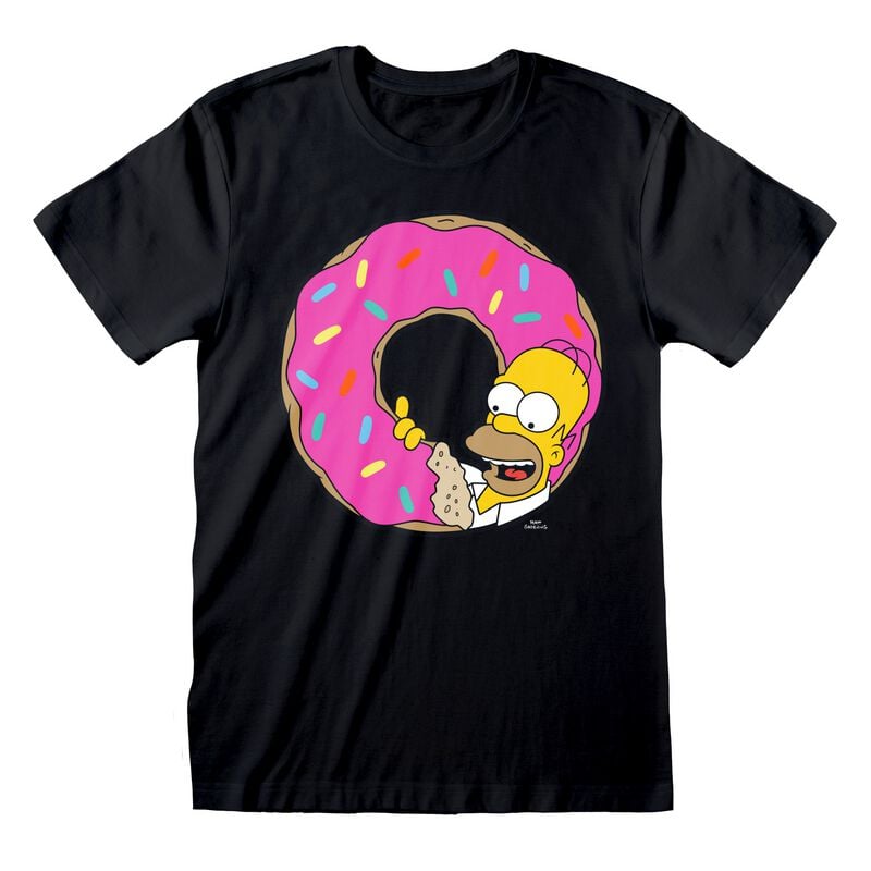 5056811529358 - Donut T-Shirt schwarz in M 5056811529358 - Donut T-Shirt schwarz in M