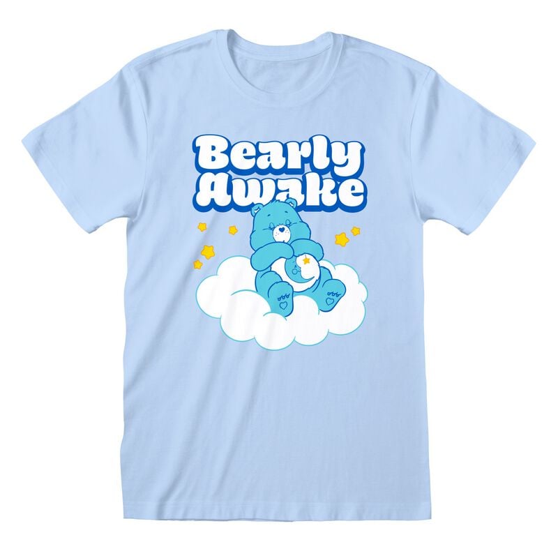 5056811532723 - Bedtime Bear - Bearly Awake - Schlummerbärchi T-Shirt hellblau in XL 5056811532723 - Bedtime Bear - Bearly Awake - Schlummerbärchi T-Shirt hellblau in XL