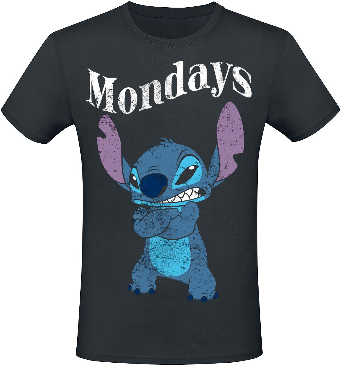 5056811534246 - Mondays T-Shirt schwarz in L 5056811534246 - Mondays T-Shirt schwarz in L