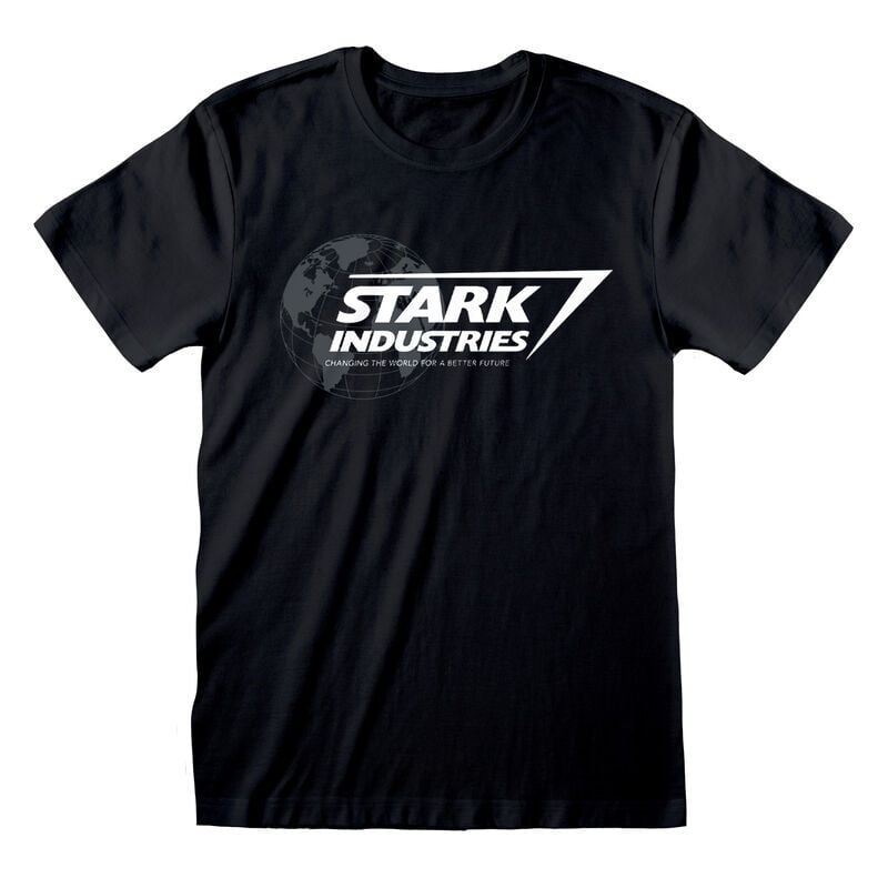 5056811537094 - Stark Industries T-Shirt schwarz in S 5056811537094 - Stark Industries T-Shirt schwarz in S