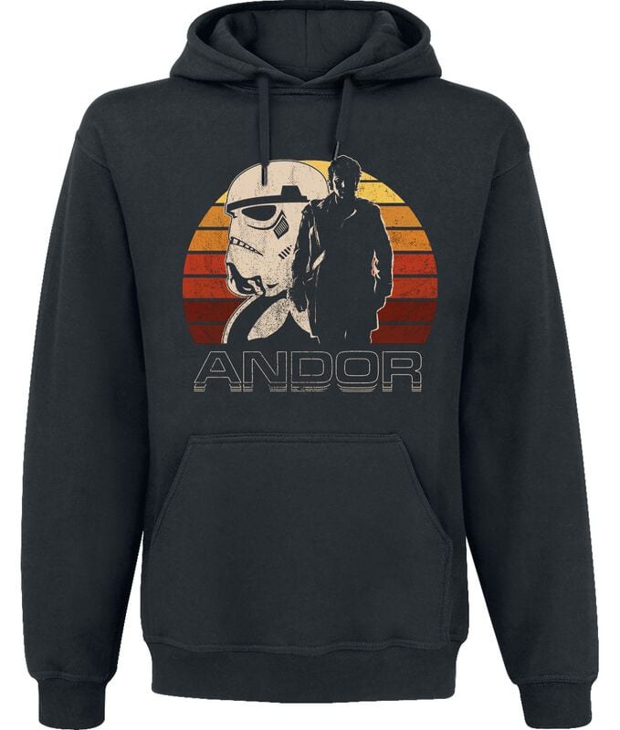5056811537414 - Andor 2 - Sunset Kapuzenpullover schwarz in L 5056811537414 - Andor 2 - Sunset Kapuzenpullover schwarz in L