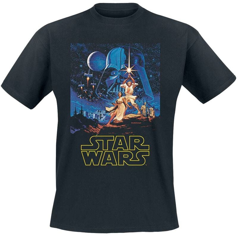 5056811543231 - Classic Poster T-Shirt schwarz in S