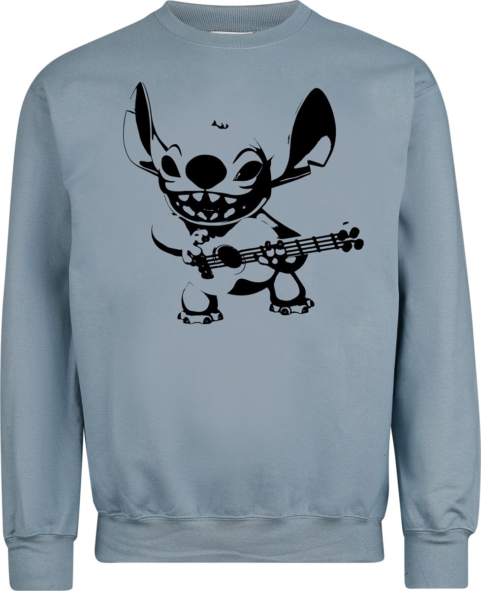 5056811545488 - Stitch rocks Sweatshirt blau in XXL