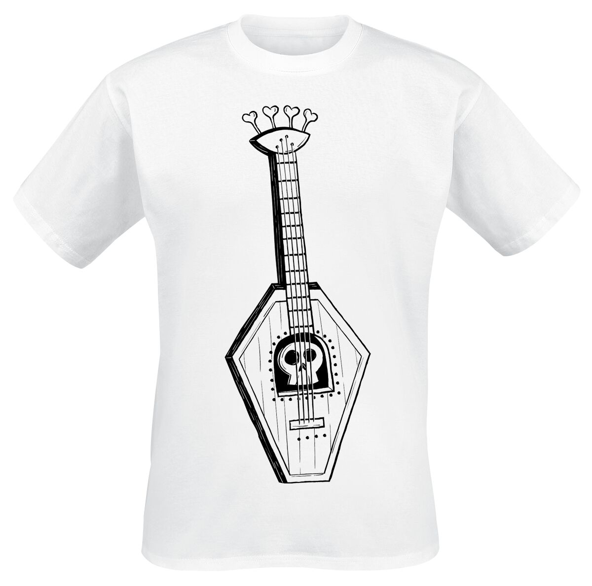 5056811546461 - Band T-Shirt weiß in L