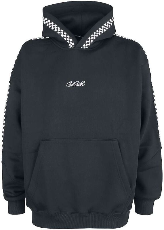 5057633178441 - Tape Hoody Kapuzenpullover schwarz in L