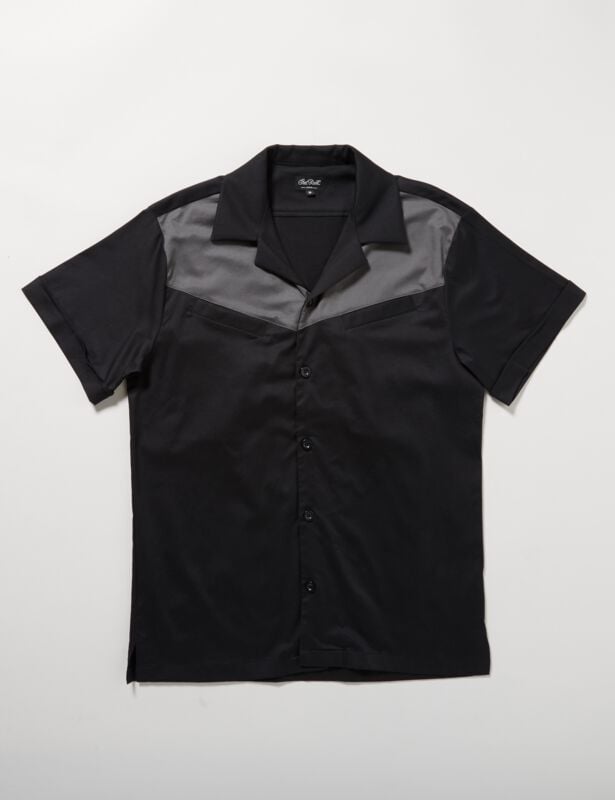 5057633194908 - Direwolf Bowling Shirt Kurzarmhemd schwarz grau in L