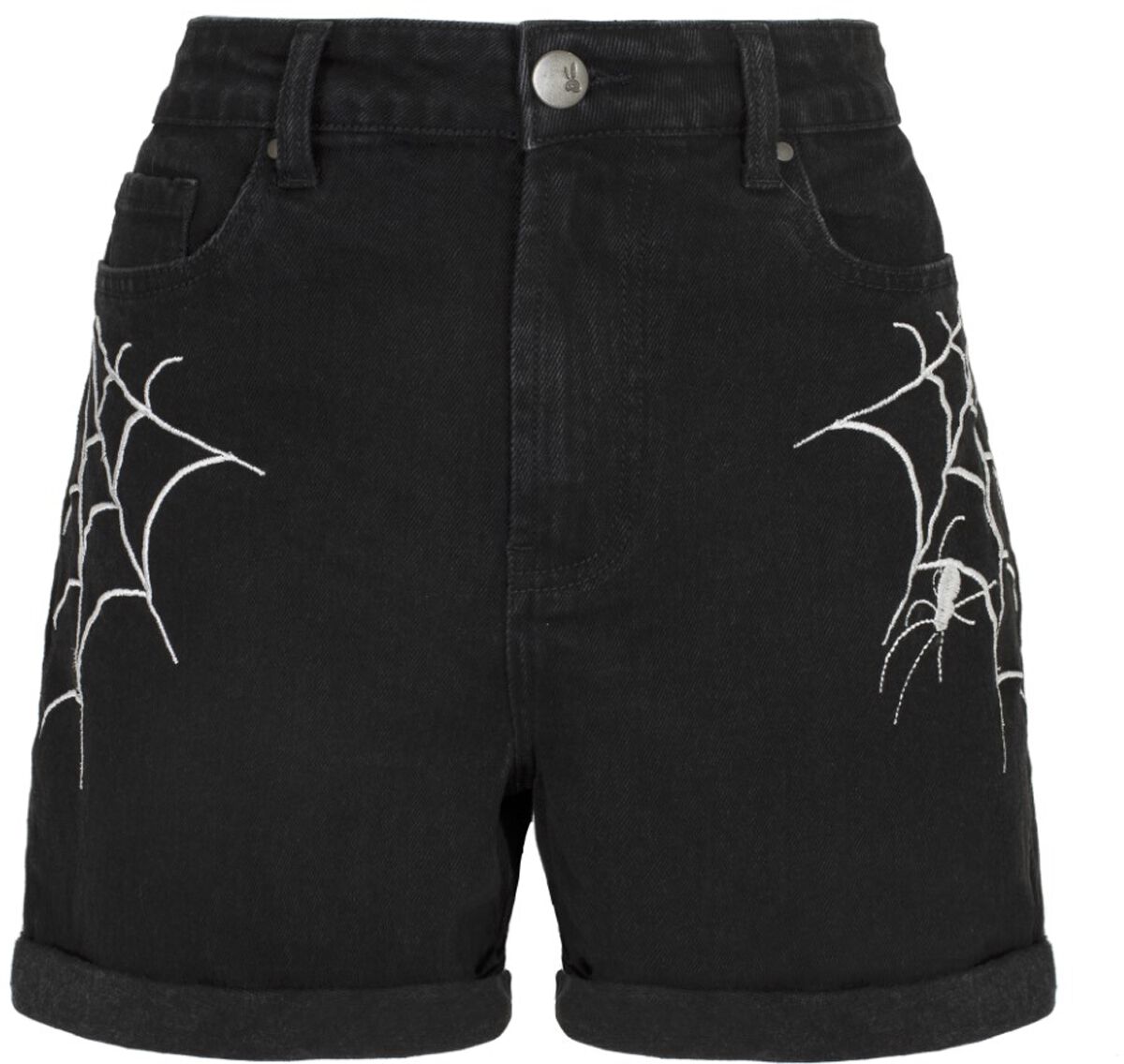 5057633323643 - Hell Bunny Ariana Shorts Short schwarz in M 5057633323643 - Hell Bunny Ariana Shorts Short schwarz in M