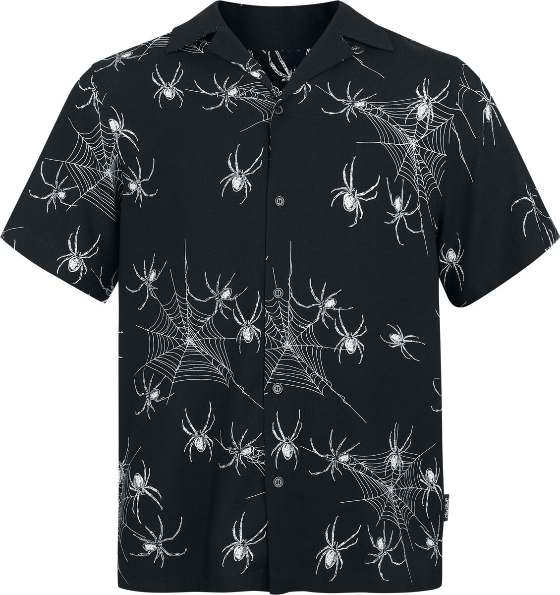 5057633335554 - Arana Shirt Kurzarmhemd schwarz in L