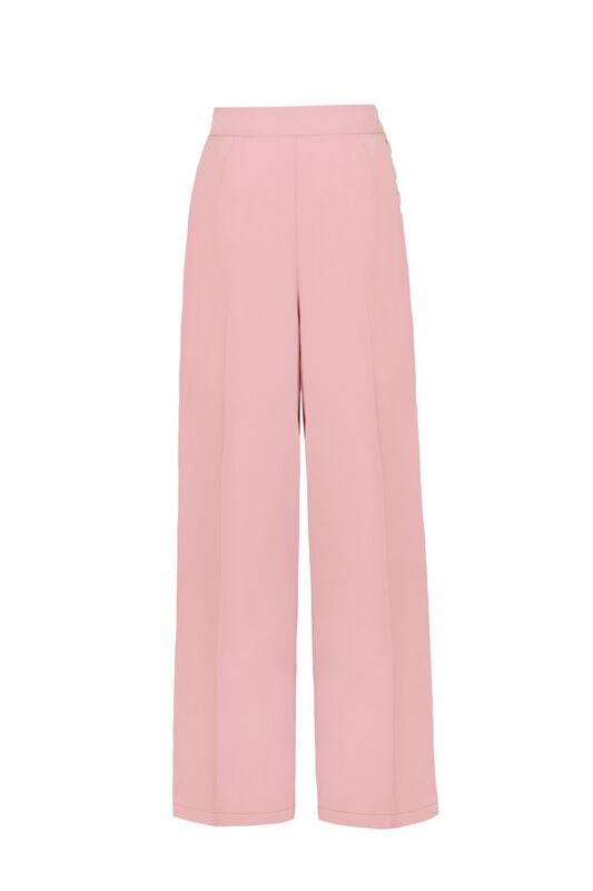 5057633342996 - Hell Bunny Giselle Trousers Stoffhose rosa in S 5057633342996 - Hell Bunny Giselle Trousers Stoffhose rosa in S