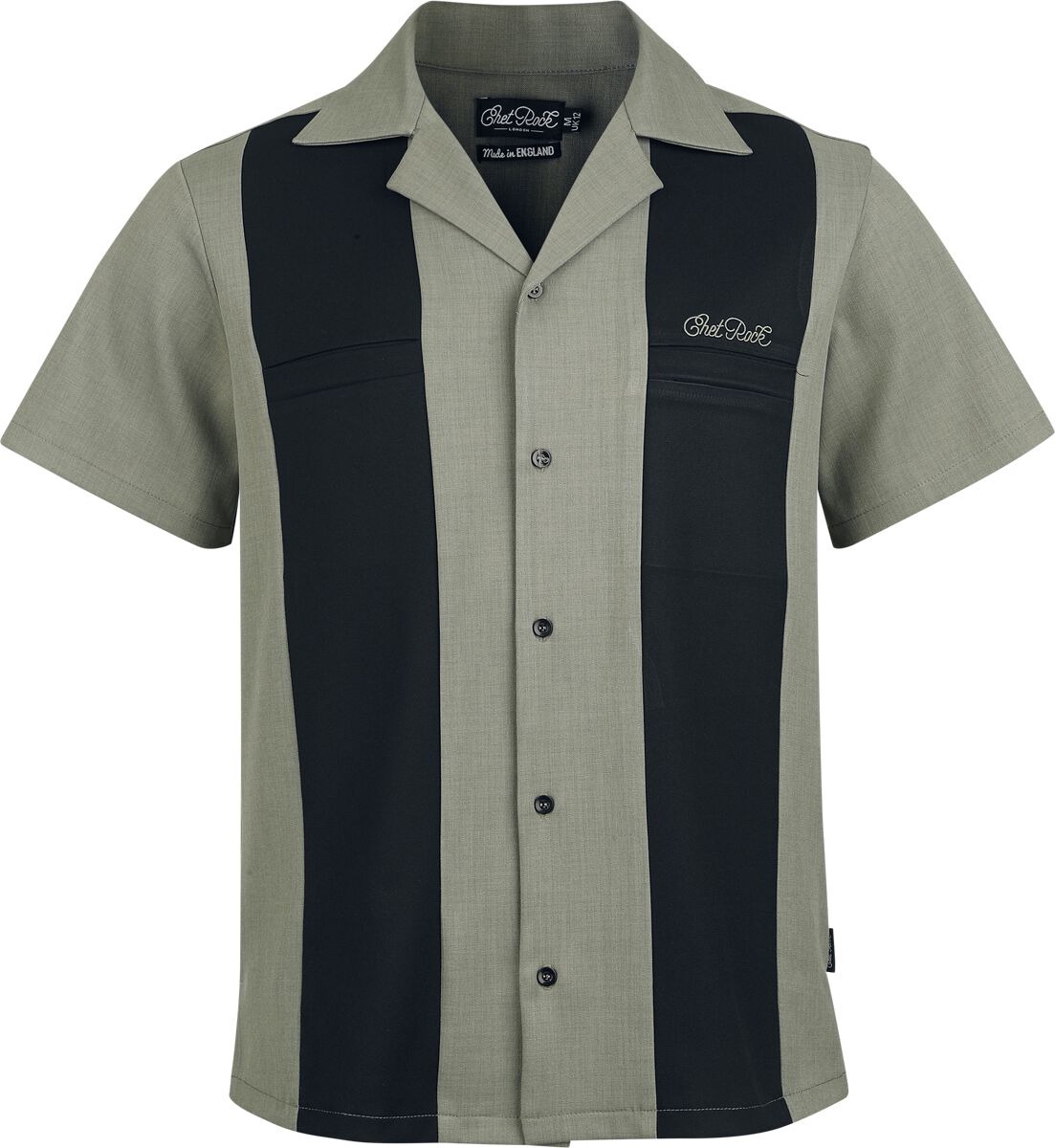 5057633343559 - Clayton Shirt Kurzarmhemd khaki in XL