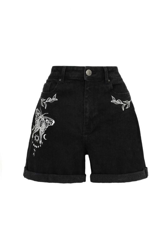 5057633343658 - Hell Bunny Metamorhosis Shorts Short schwarz in L 5057633343658 - Hell Bunny Metamorhosis Shorts Short schwarz in L