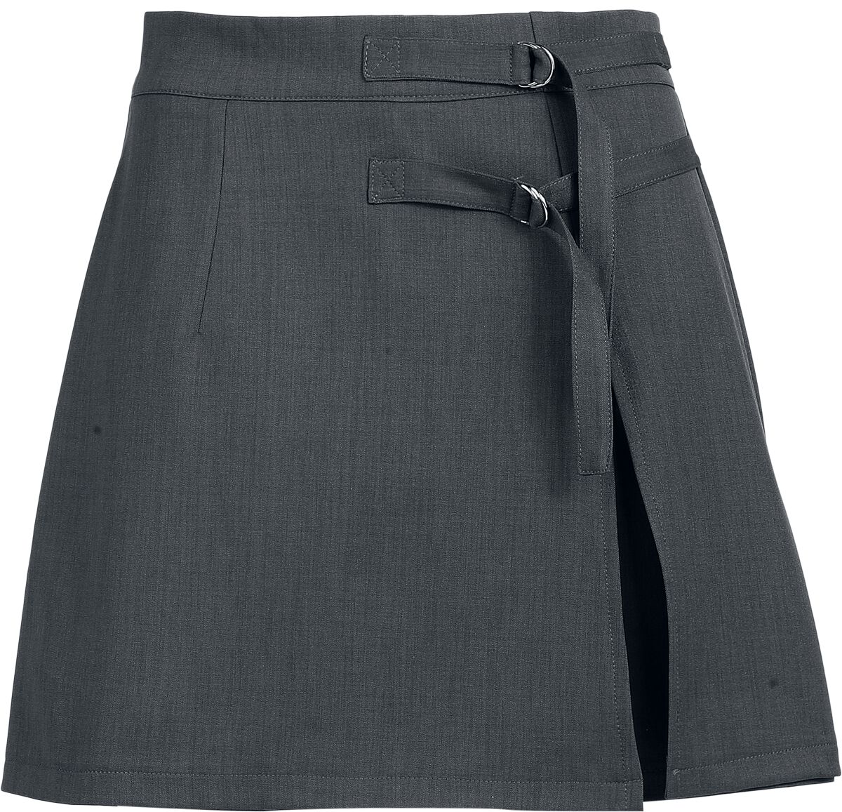 5057633346482 - Hell Bunny Traxler Skorts Short grau in S 5057633346482 - Hell Bunny Traxler Skorts Short grau in S