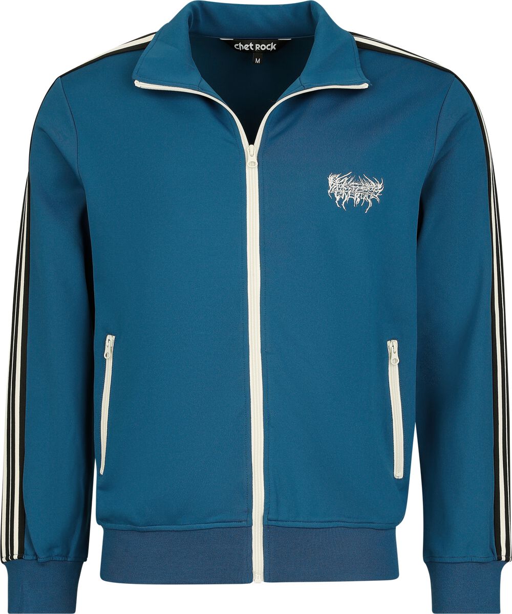 5057633349568 - Bronx Track Top Trainingsjacke blau in S