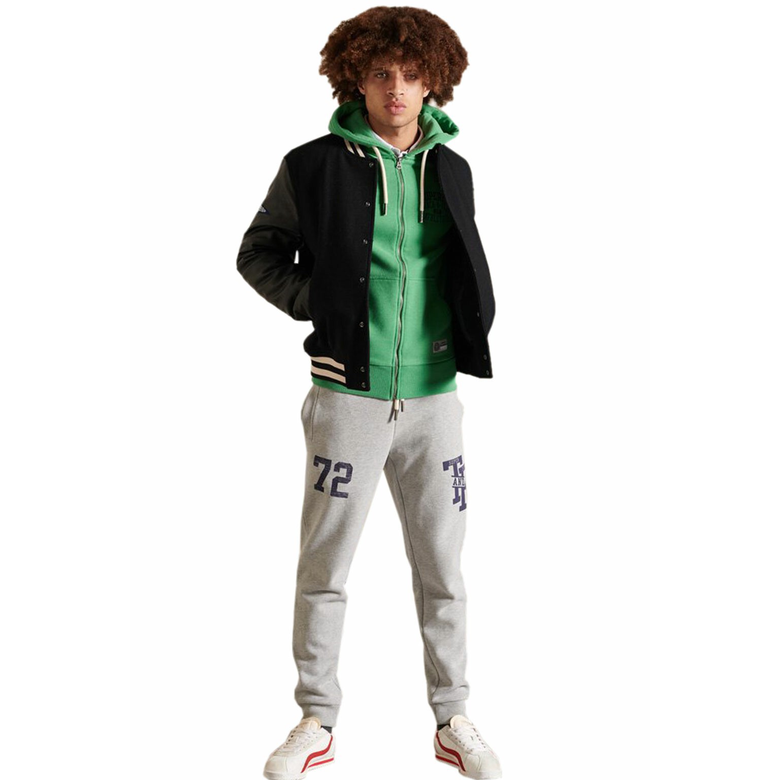 5057847386489 - ZIP-Pullover mit Kapuze Track & Field