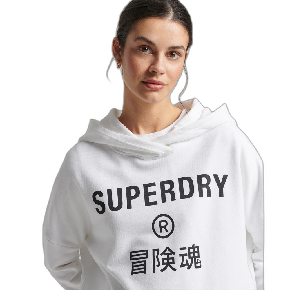5057847959782 - Womens Gerader Sport Kurzhoodie Weiß - Größe 42 5057847959782 - Womens Gerader Sport Kurzhoodie Weiß - Größe 42