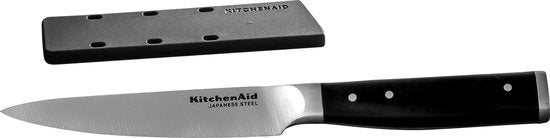 5057982000578 - Gemüsemesser 115 cm hochwertiger japanischer Kohlenstoffstahl - inkl Schutzhülle - KitchenAid