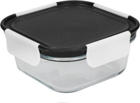 5057982053000 - Built Ny Lunchbox Professional 300 Ml 125 X 6 Cm Glas Schwarz Weiß