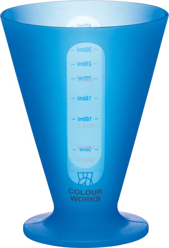 5057982053468 - Colourworks Messbecher Brights 400 ml Silikon Blau