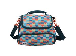 5057982054670 - Isolierte Lunch-Tasche mit Retro-Design Polyester Ethylen-Vinyl-Acetat Teal Medium - Built