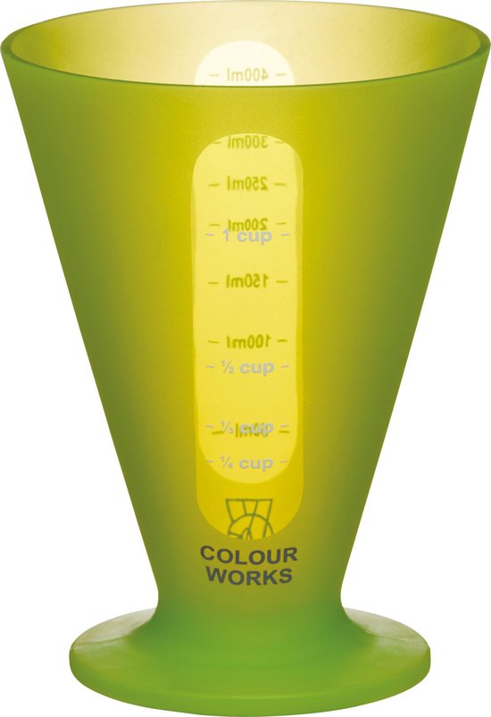 5057982055592 - Colourworks Messbecher Brights 400 ml Silikon Grün