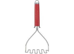 5057982065478 - KitchenAid-Kartoffelpresse de Edelstahl mit ergonomischem Griff rot