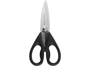 5057982067496 - Mehrzweckschere de Edelstahl mit Scheide und ergonomischem Griff 22 cm - Schwarz