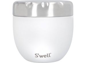 5057982097134 - Thermoschüssel SWELL S’well Pink Topaz Eats 2-in-1 Food Bowl Schüsseln Gr B H 12 cm x 12 cm weiß Thermoschüsseln Therma-Swell-Technologie mit dreischichtiger Außenschale