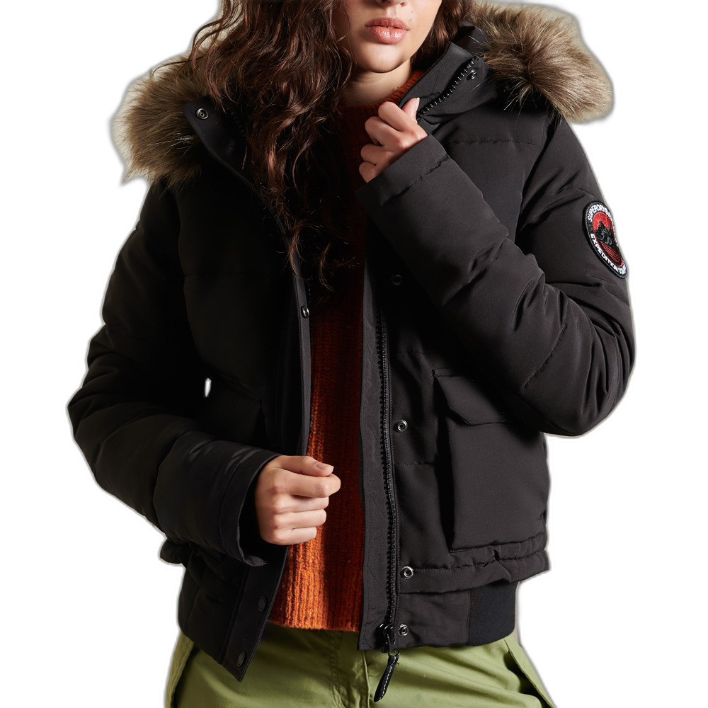 5059046353781 - Womens Everest Bomberjacke Schwarz - Größe 44