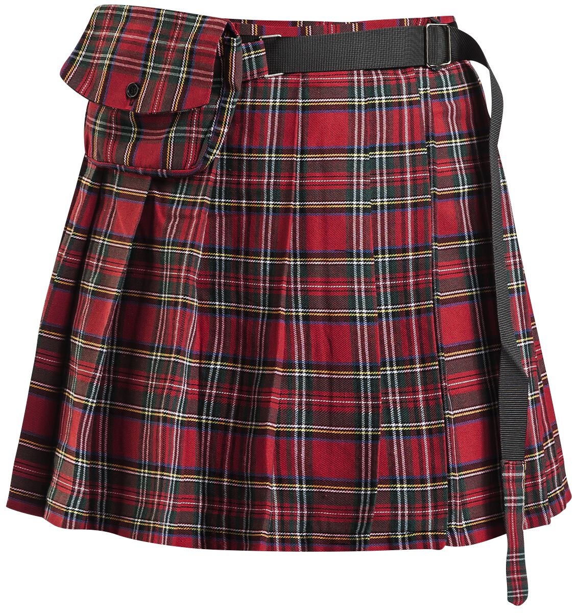 5059075072462 - Check It Out Kilt Kurzer Rock rot in M